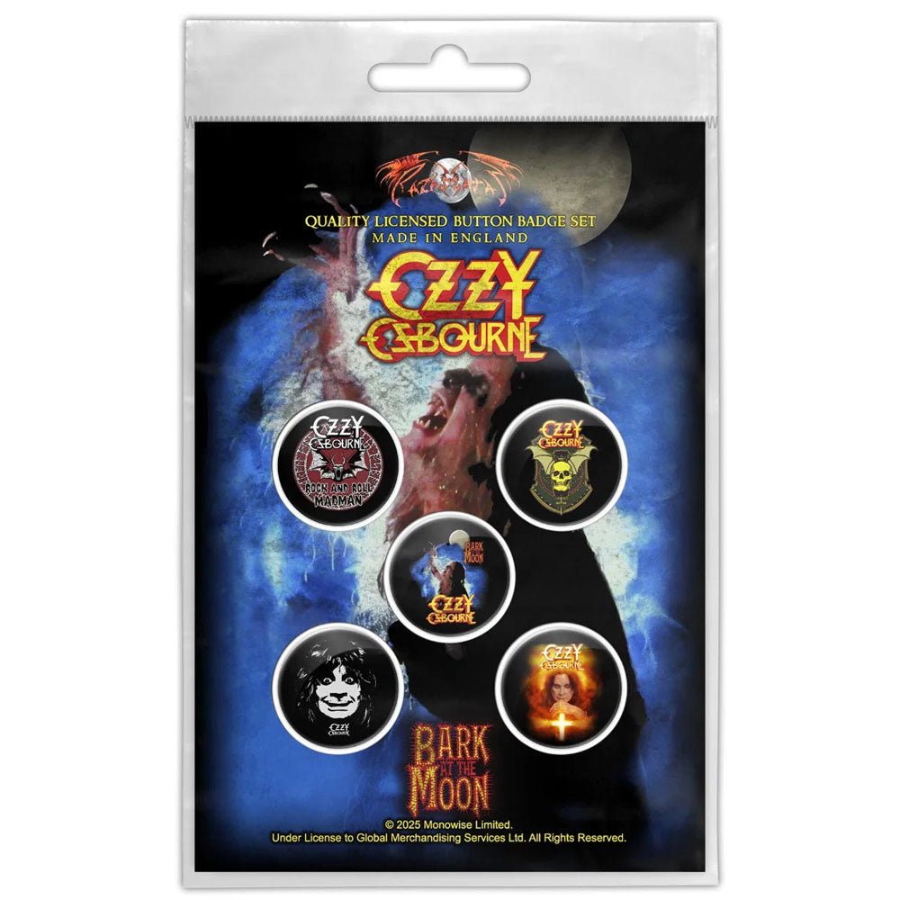 OZZY OSBOURNE - BARK AT THE MOON / 5個セット